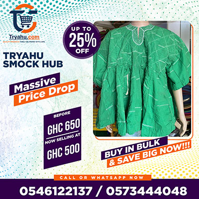 Buy Quality Ghanaian Smocks Online | Authentic Fugu � Tryahu